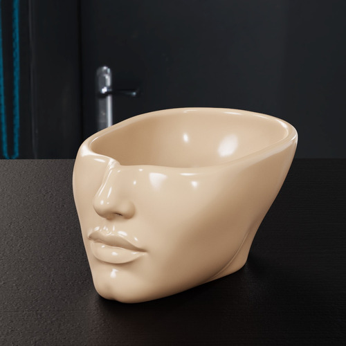 Matero Con Forma De Rostro Impreso En 3d 4