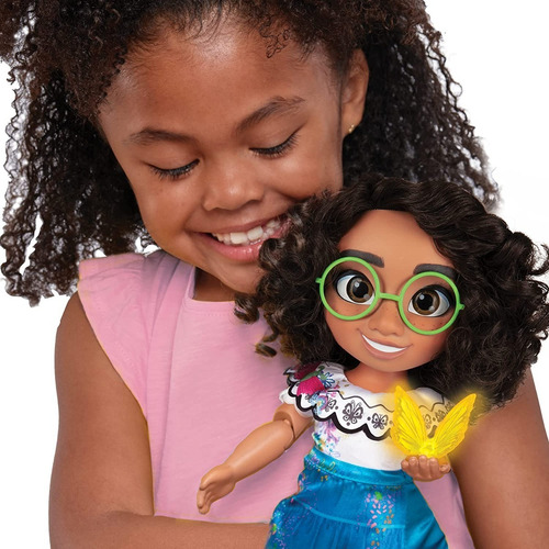 Muñeca Encanto Mirabel Canta Y Mariposa Mágica Iluminada