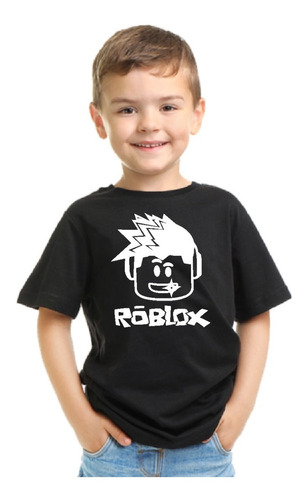 Polera De Niño Roblox Rostro Full