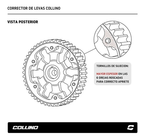 Corrector De Levas Collino Vw Bora 1.8t C-shop