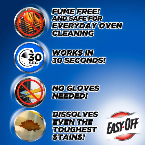 Easy Off Limpiador-desengrasante P/hornos 411 Gr (4pz)