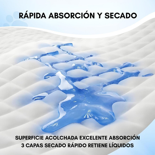 120 Pañales Sabanillas Mascotas Perros Y Gatos Entrenamiento 60x60cm 120 Unidades 3 Capas
