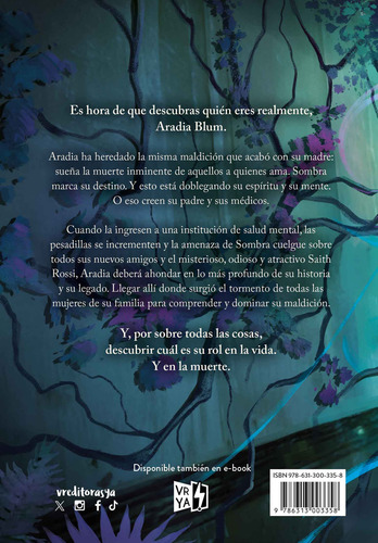 Las Pesadillas De Aradia Blum, De Martínez, Lete. Editorial Vr Editoras, Tapa Blanda En Español, 2025