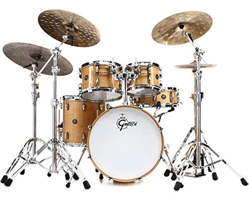 Tambores Gretsch Renombre Paquete De 4 Piezas Con Patada De