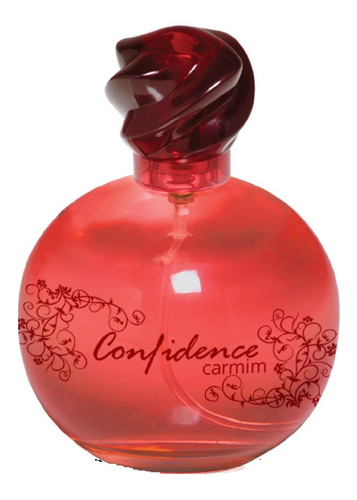 Perfume Confidence Carmim Deo Colônia Spray Feminina 100ml