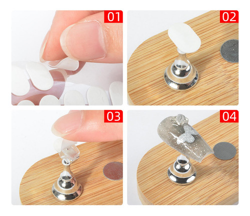 3 X 5 Hojas Adhesivas De Cinta Adhesiva De Doble Cara Para