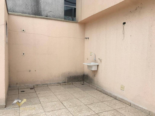 Imagem 3 de 21 de Cobertura Com 3 Dormitórios À Venda, 194 M² Por R$ 660.000,00 - Vila Assunção - Santo André/sp - Co1363