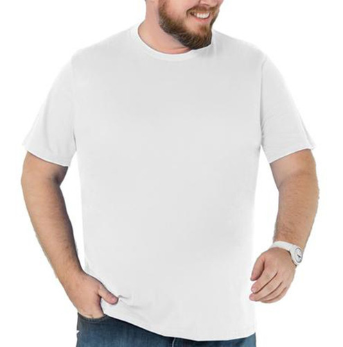 Camiseta Masculina Básica Branca