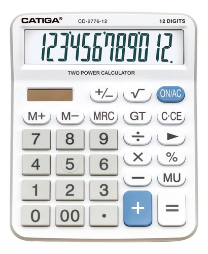 Calculadora De Escritorio Grande Comercial Premium De 12 Díg