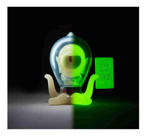 Los Simpsons Kidrobot 3 In Kang & Kodos Brillan Obscuridad (Usado)