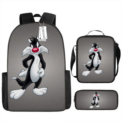 Nueva Mochila Bunny Looney Tunes Con Dibujos Animados Para E