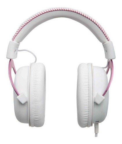 Imagen 2 de 3 de Audífonos gamer HyperX Cloud II rosa