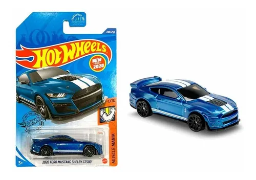 Hot Wheels 2020 Ford Mustang Shelby Gt500 Muscle Mania 1/10 | Envío gratis