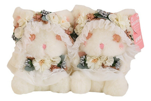 Muñeco De Peluche Gato Lolita 25cm 2 Piezas