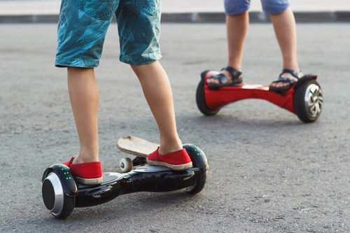 Imagen 3 de 5 de Patineta Eléctrica Scooter Smart Bluetooth Luces Led Premium