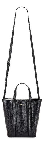 Cartera Balenciaga Original Con Dustbag Y Etiquetas Negro Liso Níquel Negro (Usado)
