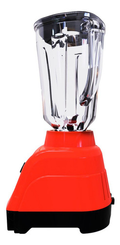 Licuadora 750w Vidrio 2l Perilla 3vel Bosstech B3 Rojo