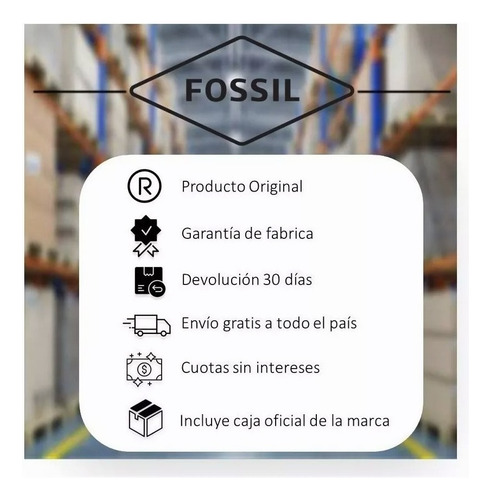 N Reloj Hombre Fossil Acero Ch2565