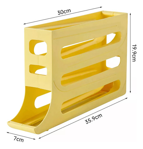 Caja De Almacenamiento De Huevos Para Refrigerador, Caja Par