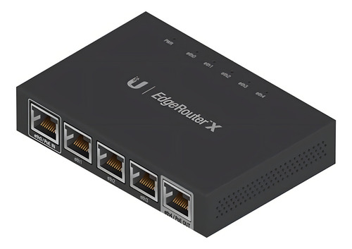 Roteador Ubiquiti Er-x Edgerouter X 5 Portas Gigabit 10/100/