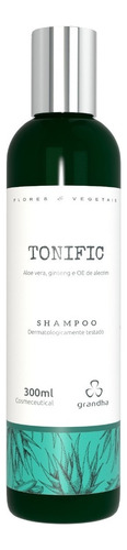 Shampoo Grandha Tonific Aloe Vera, Ginseng E Alecrim 300ml