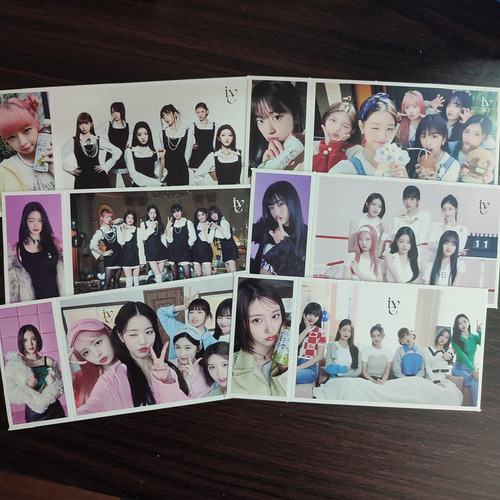 Set Caja De 30 Postales / Fotos Ive Kpop Girlgroup