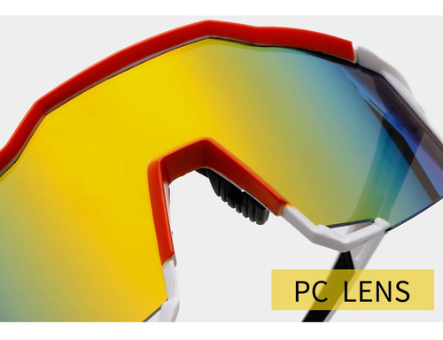 Imagen 7 de 10 de Lentes Gafas Deportivas Para Ciclismo Running Uv400