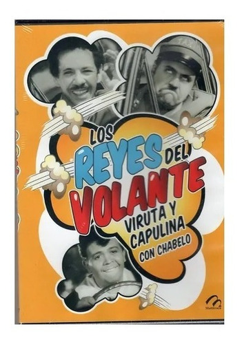 Los Reyes Del Volante / Dvd Pelicula Nuevo Viruta Y Capulina