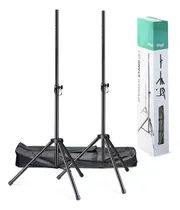 Comprar Par De Tripodes Soporte Pie De Bafles 50kg Stagg Funda Cuota