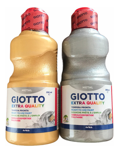 Tempera Giotto Glitter 250gr. Serviciopapelero