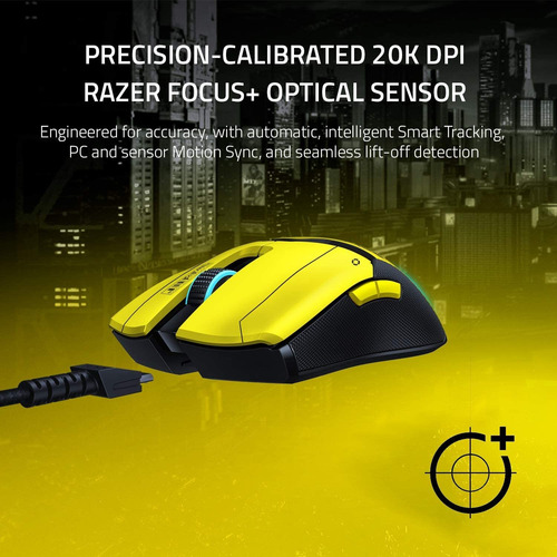 Imagen 5 de 6 de Razer Ratón Inalámbrico Para Juegos, 20000dpi, 8 Botones, Rg