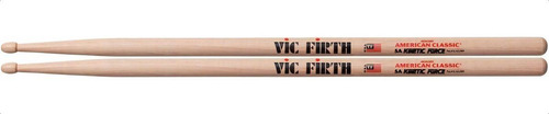 Baquetas 5a Kinetic Force Contrapeso Vic Firth Alma Acero Color Natural