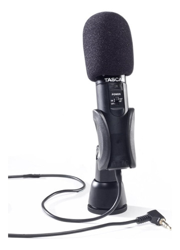 Microfone Tascam Condensador Bidirecional Stereo Tm-st1