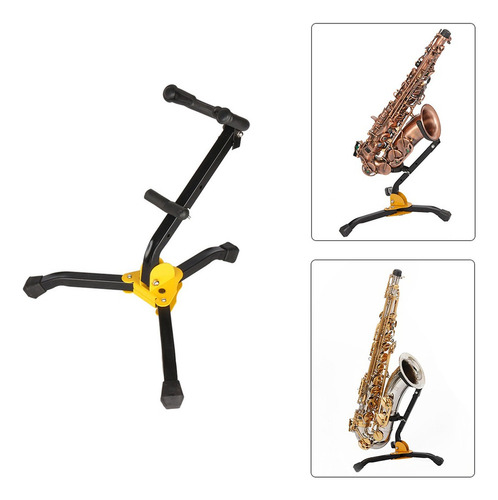 Saxofón Tenor Plegable Saxofón Alto Metal Soporte De Piso A