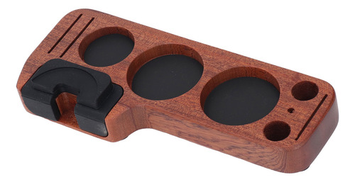 Suporte De Madeira Maciça Coffee Tamper Station Para Portafi