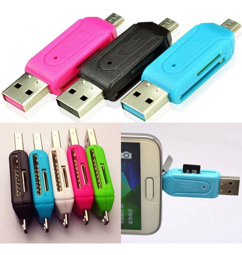 Imagen 5 de 6 de Lector De Memoria Micro Sd - Usb Universal Tarjeta Micro Sd