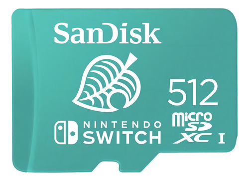 Tarjeta de memoria microSD Sandisk de 512 GB para Nintendo switch 100mb/s