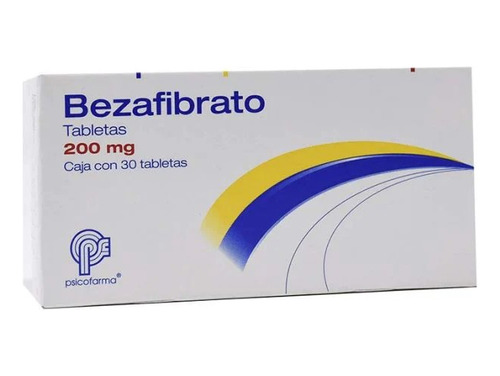 Bezafibrato 30 Tabletas 200mg
