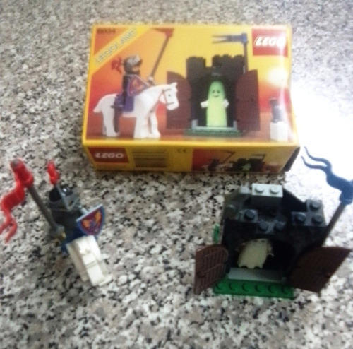 Lego Castillo Caballero 6034 Negro Monarca's Ghost (Usado)