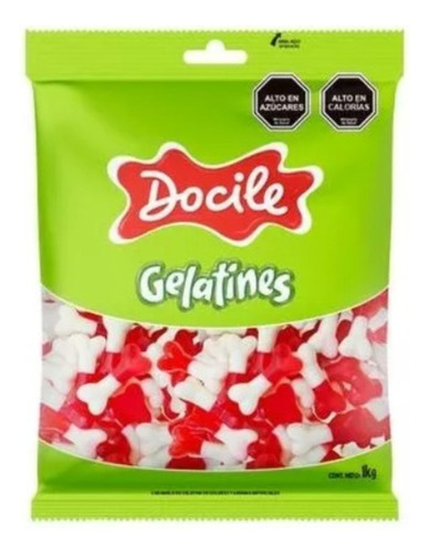 Gomitas Docile 1 Kg. Diferentes Formas Y Sabores