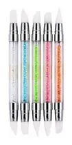 Comprar Set De 5 Pinceles Silicon O Goma D Lujo Manicure Uñas Oferta