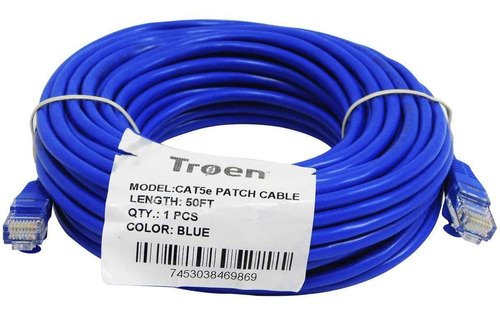 Cable De Red Utp 15.2 M Cat5e Troen