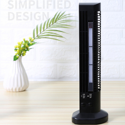 - Ventilador De Mesa Tipo Torre (bk), Enfriador De Aire