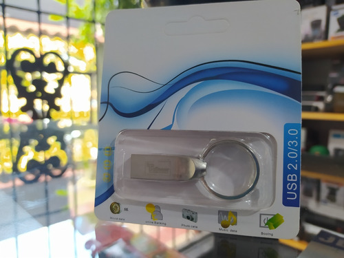 Imagen 2 de 2 de Memoria Usb Pendrive 32 Gb Llavero Metalica 3.0 High Speed