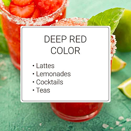 Monin - Jarabe De Fresa Y Rosa, Sabor A Fresa Y Rosa, Jarabe