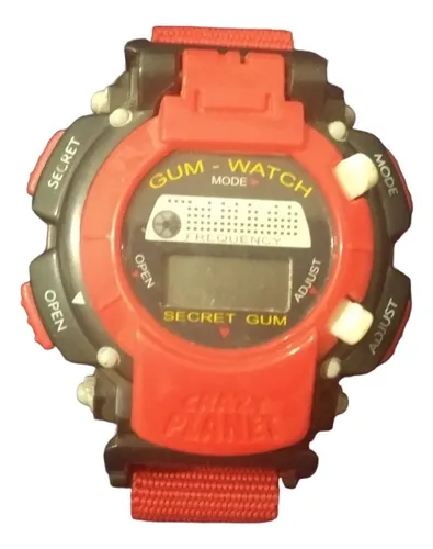 Reloj Crazy Planet Gum Watch Años 90 Coleccion Vintage (Usado)