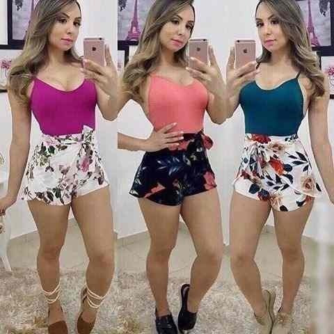 conjunto cropped e calça mercado livre