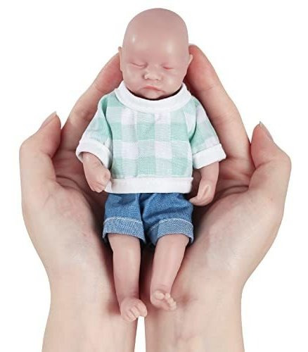 Vollence Muñecas De Bebé De Silicona Completas Con Ojos Cerr
