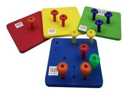 Edu-005 Pijas Gigantes 40 C/4 Plantillas Diferentes Eduplas