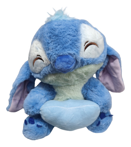Tierno Peluche De Stich Con Corazón Y Muñeca Stich Con Corazón